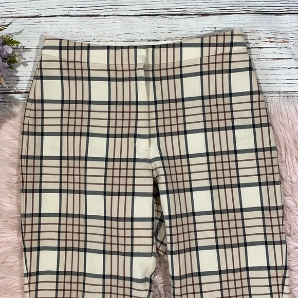 Aritzia Wilfred Genie Check Wide Leg High Rise Pant - Picture 7 of 9